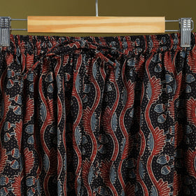 Black - cotton natural dyed afghani salwar 14 - handcrafted