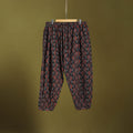 Black - cotton natural dyed afghani salwar 14 - handcrafted