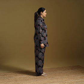 Cotton natural dyed co-ord set 05 - handcrafted