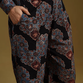 Cotton natural dyed co-ord set 05 - handcrafted