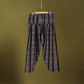 Black - cotton natural dyed salwar 06 - handcrafted