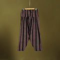 Black - cotton natural dyed salwar 10 - handcrafted