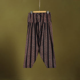 Black - cotton natural dyed salwar 10 - handcrafted