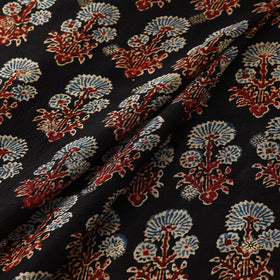 Natural dyed dola silk jacquard buti fabric 17 - handcrafted