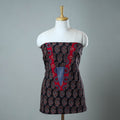  Block Print Cotton Ajrakh Kurta Material Online