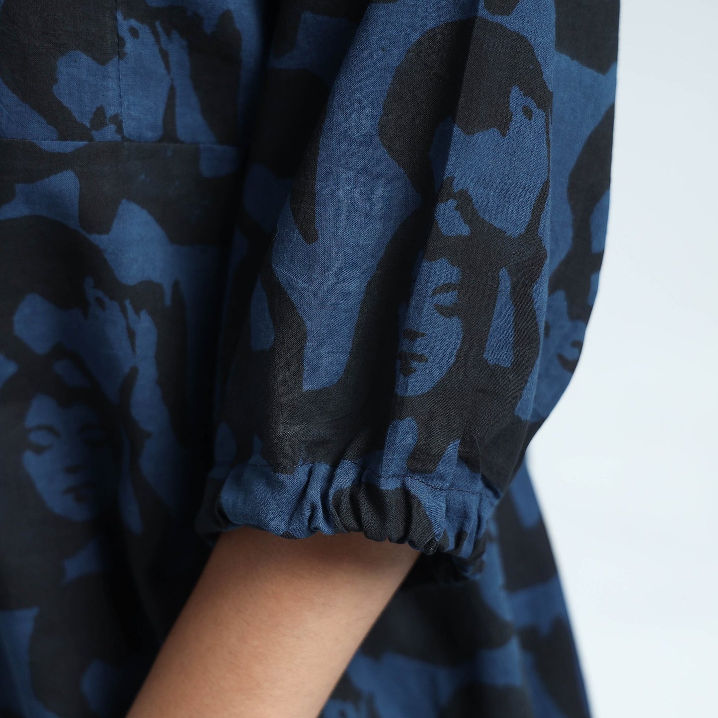 Buy Bindaas Art Block Printed Cotton Dress l iTokri.com