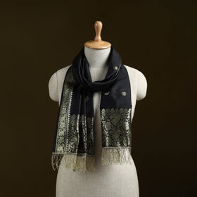 Brocade handloom semi silk nakshi buti banarasi stole