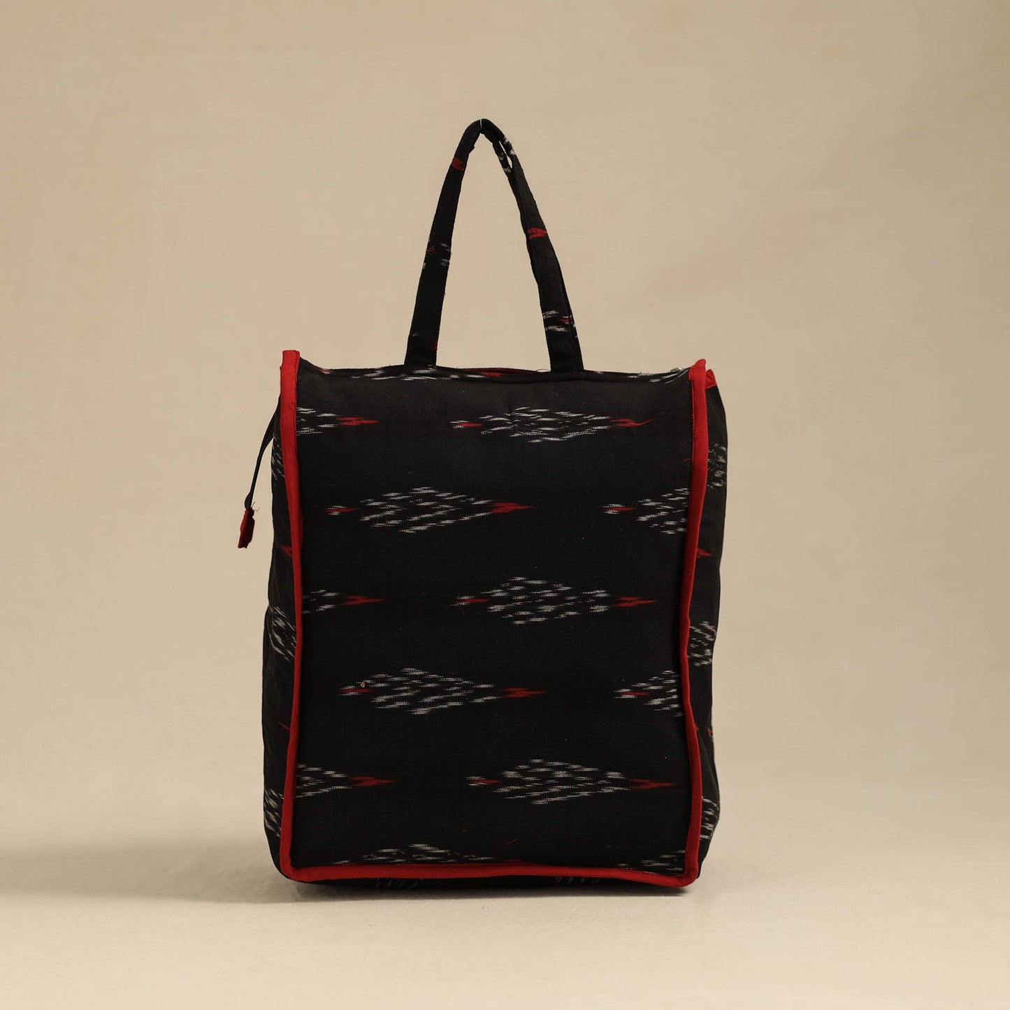 BRown Handcrafted Cotton Shopping Hand Bag