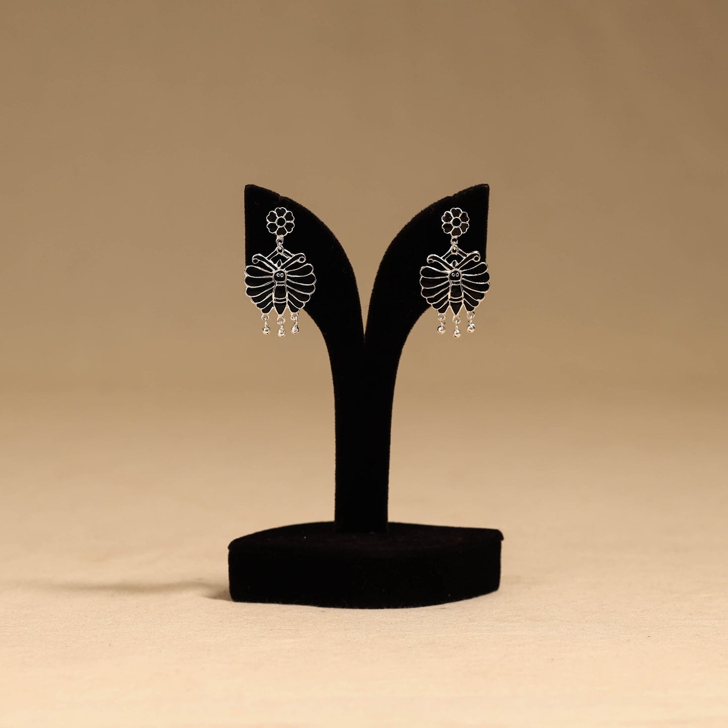 Butterfly - handcrafted paka meenakari earrings 102