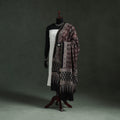 Chanderi silk kutch hand block print natural dyed handloom