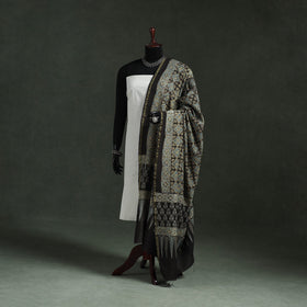 Chanderi silk kutch hand block print natural dyed handloom