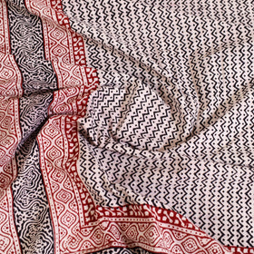 Buy Multicolor Block Print Cotton Bagh Double Bed Sheet Online