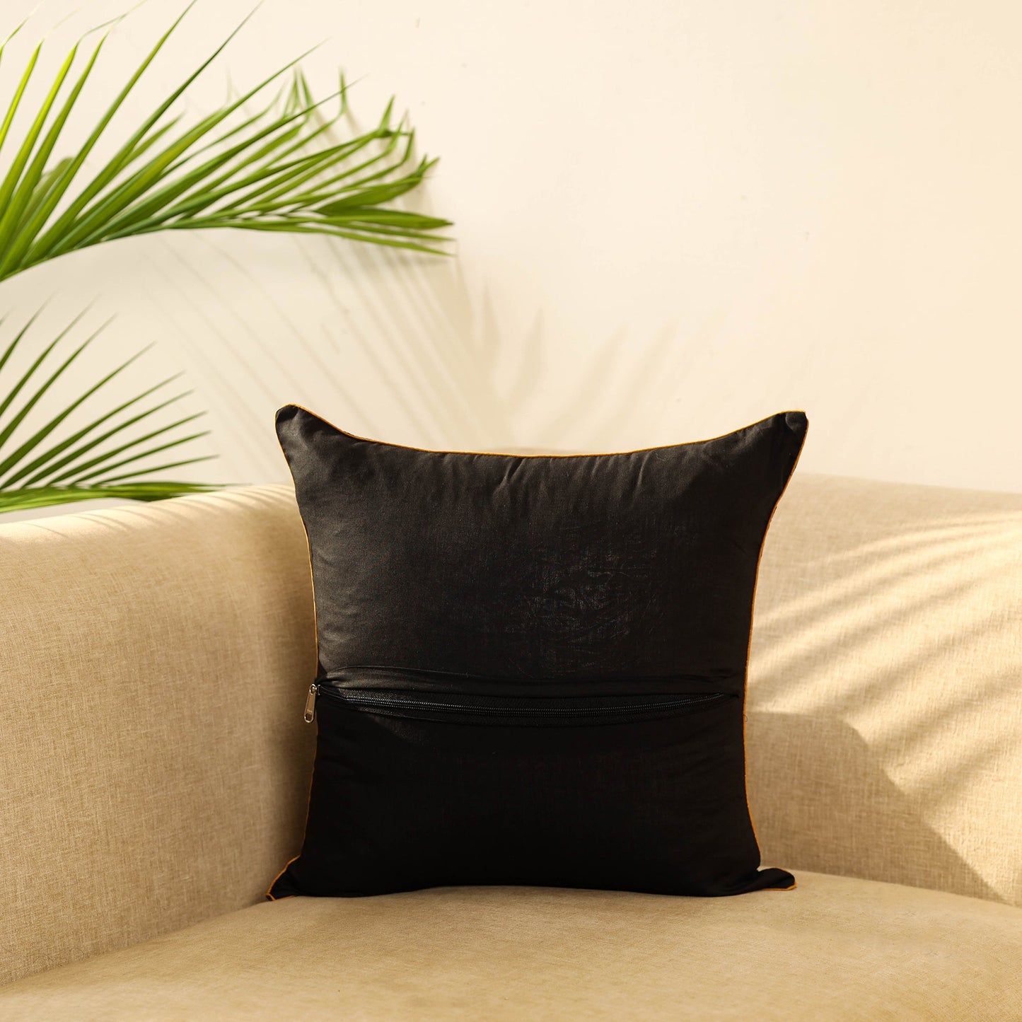 Buy Block Print Cotton bagru Cushion Cover