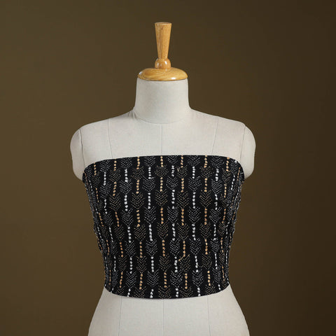 Cotton Bengal Kantha Stitch Blouse Piece 