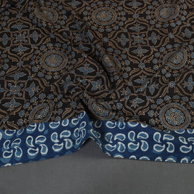 Black - cotton blouse piece 12 - handcrafted