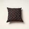 Authentic Black Ajrakh Cushion Cover at iTokri.Com