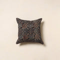 Black - cotton cushion cover 22 - handcrafted