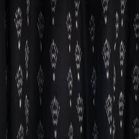 Buy Cotton Door Black Pochampally Ikat Curtain