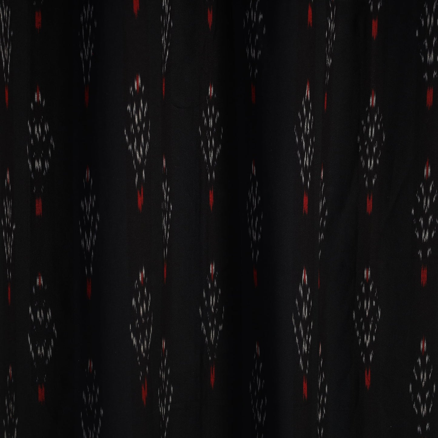 Buy Cotton Door Black Pochampally Ikat Curtain