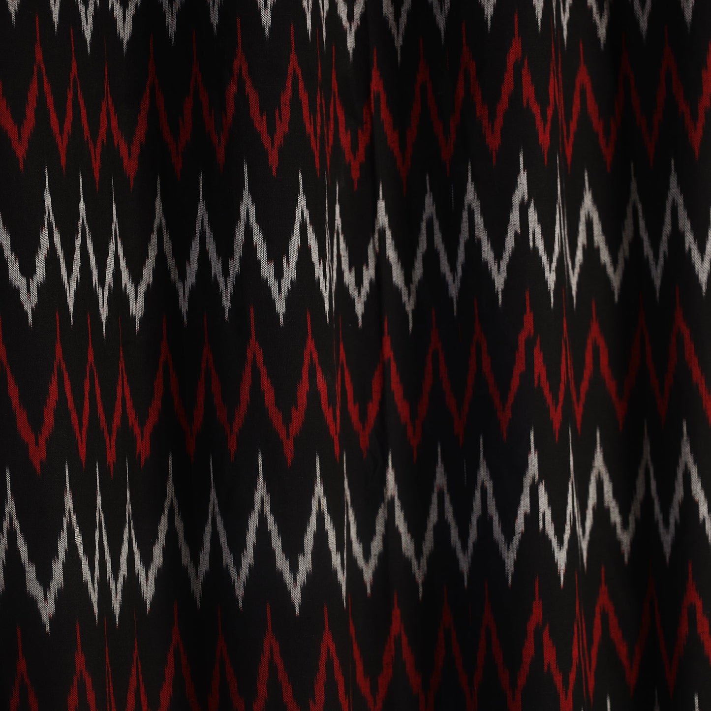  Cotton Door Black Pochampally Ikat Curtain