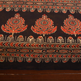 Black - cotton double bed sheet set 01 - handcrafted