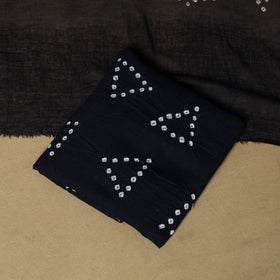 Pink - cotton hand kutch batik 3pc unstitched dress