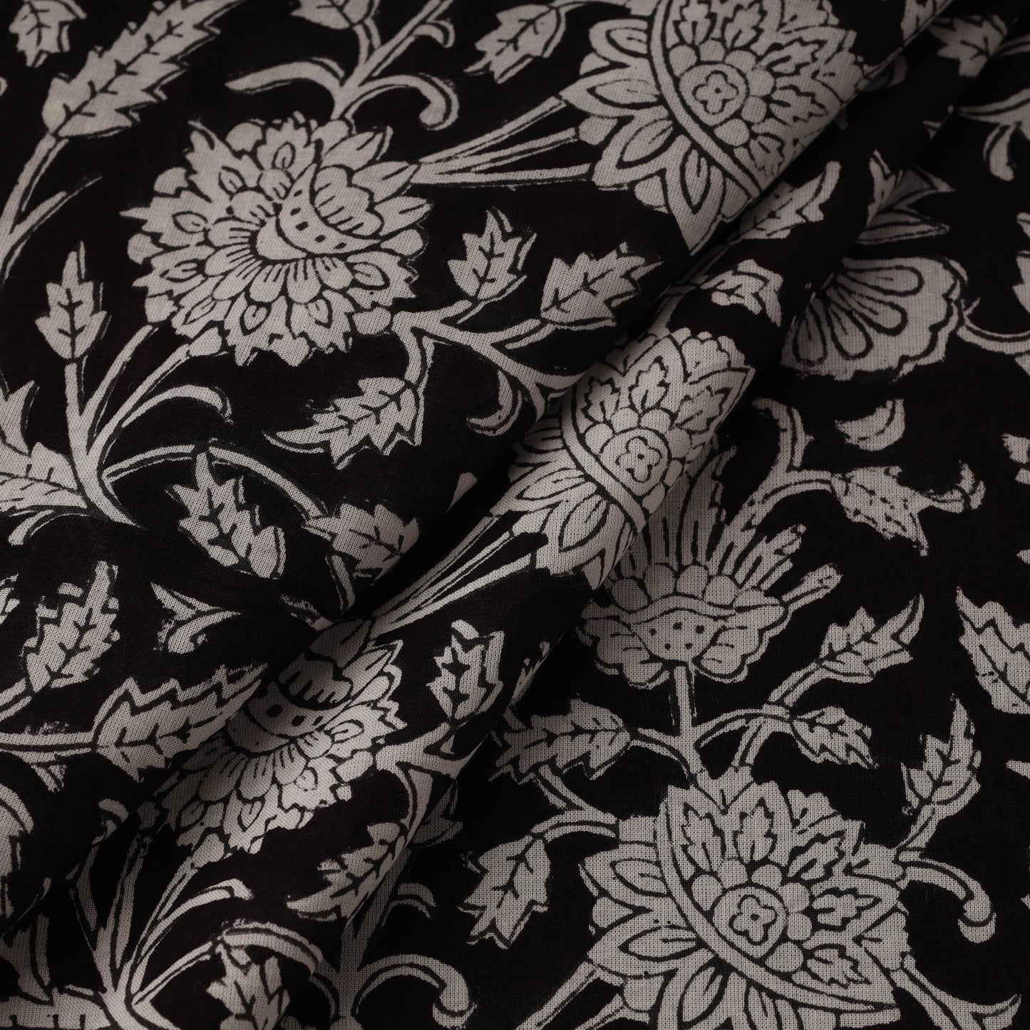 Cotton hand sanganeri fabric 27 - handcrafted