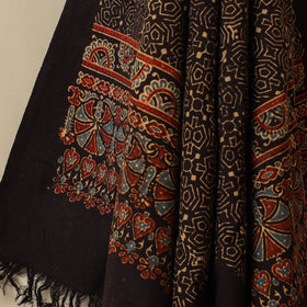Buy Block Print Cotton Ajrakh Handloom Towel