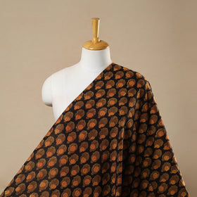 Buy Black Block Print Cotton Jahota Fabric Online
