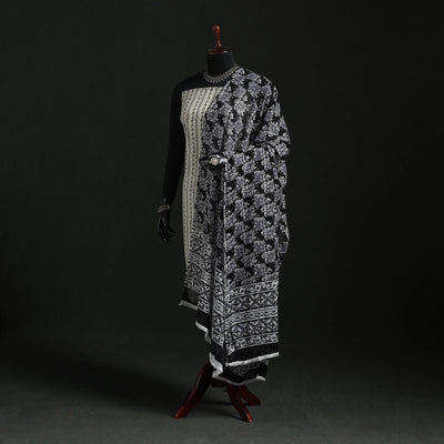 Cotton jaipur printed dupatta 04 - handcrafted