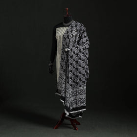 Cotton jaipur printed dupatta 04 - handcrafted