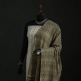 Cotton jaipur printed dupatta 08 - handcrafted