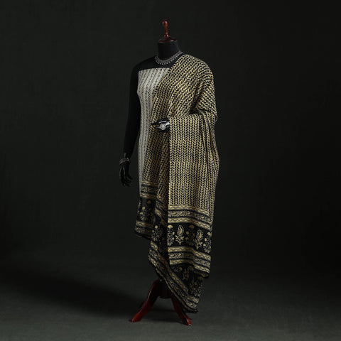 Cotton jaipur printed dupatta 08 - handcrafted