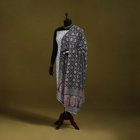 Cotton jaipur printed dupatta 107 - handcrafted