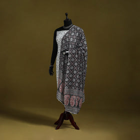 Cotton jaipur printed dupatta 107 - handcrafted