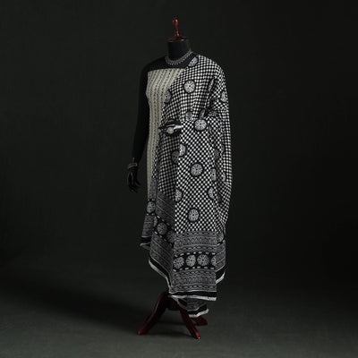 Cotton jaipur printed dupatta 39 - handcrafted