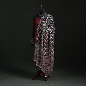 Cotton jaipur printed dupatta 63 - handcrafted