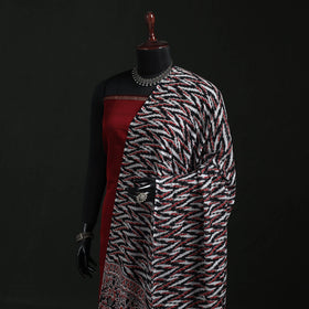 Cotton jaipur printed dupatta 63 - handcrafted
