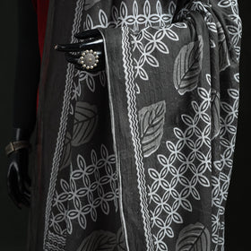 Cotton jaipur printed dupatta 70 - handcrafted