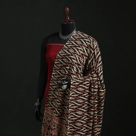 Cotton jaipur printed dupatta 76 - handcrafted