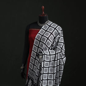 Cotton jaipur printed dupatta 83 - handcrafted