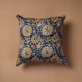  Block Print Cotton Kalamkari Cushion Cover