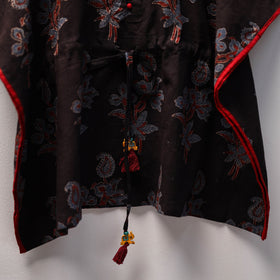 Black - cotton kids kaftan (3-4 years) 14 - handcrafted