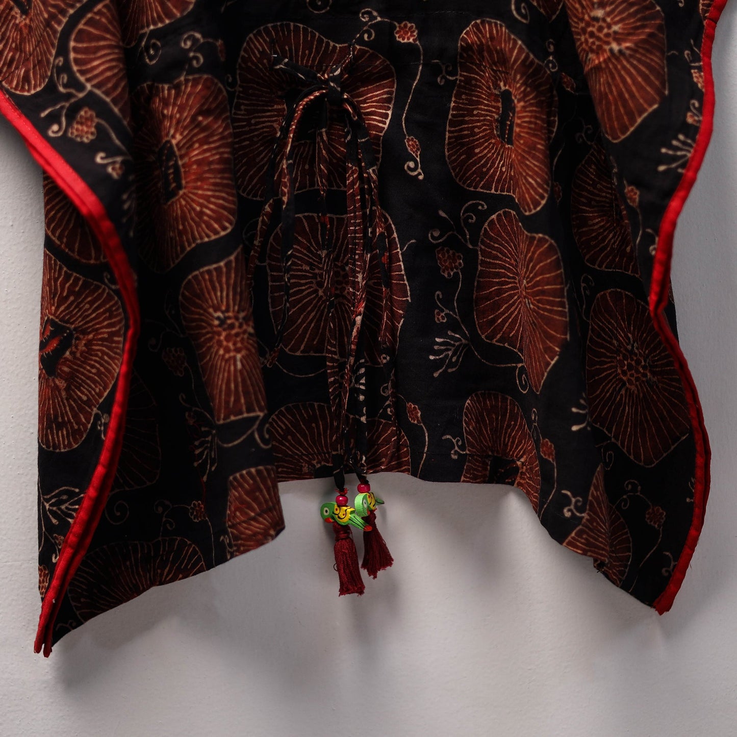 Black - cotton kids kaftan (3-4 years) 26 - handcrafted