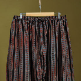 Black - cotton natural dyed afghani salwar 12 - handcrafted