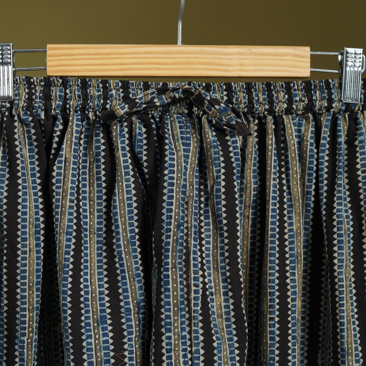 Black - cotton natural dyed afghani salwar 13 - handcrafted