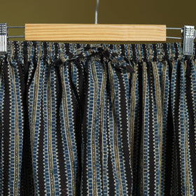 Black - cotton natural dyed afghani salwar 13 - handcrafted