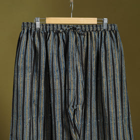 Black - cotton natural dyed afghani salwar 13 - handcrafted