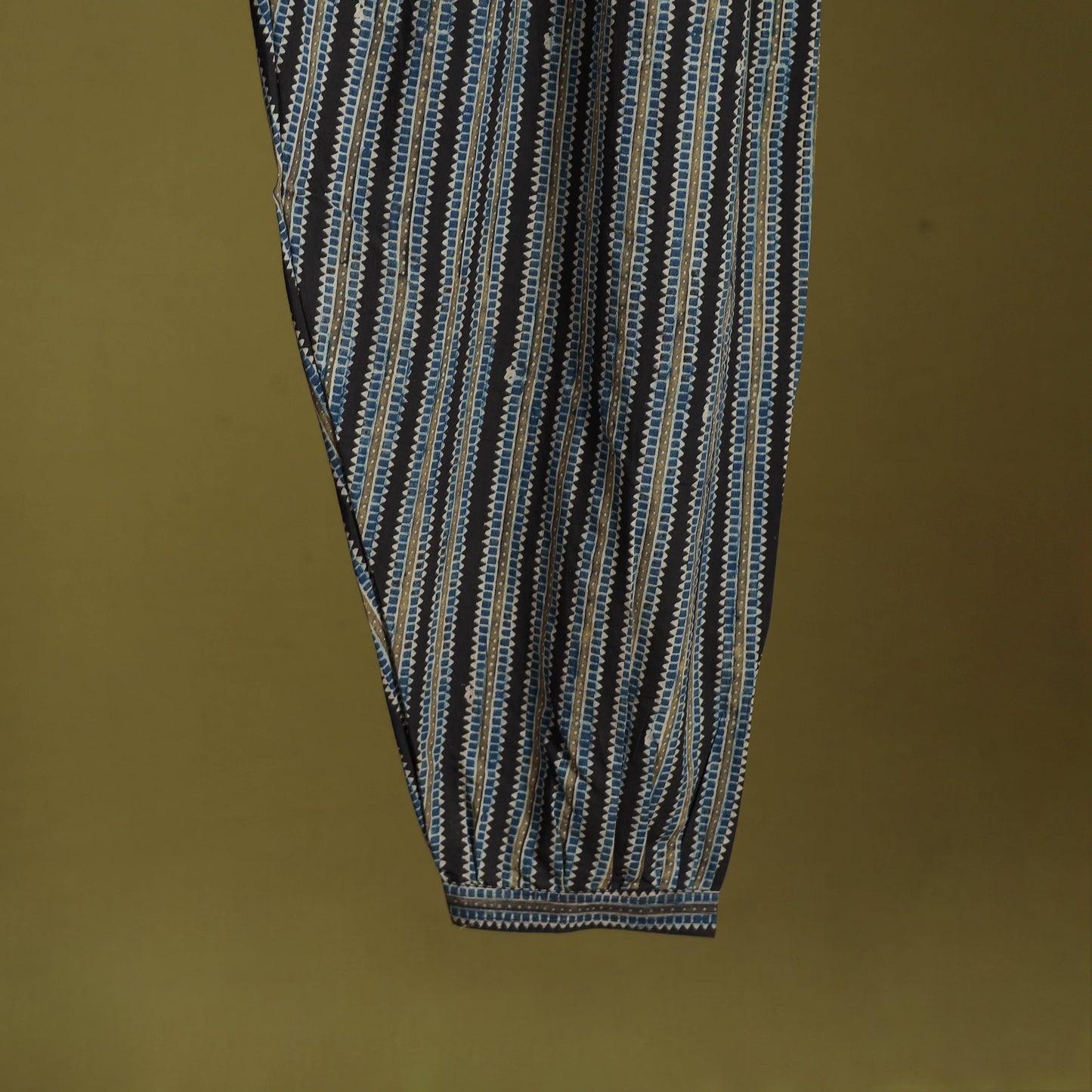 Black - cotton natural dyed afghani salwar 13 - handcrafted