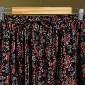 Black - cotton natural dyed afghani salwar 14 - handcrafted